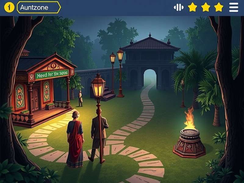 Mysore Palace Hidden Path Game Screenshot